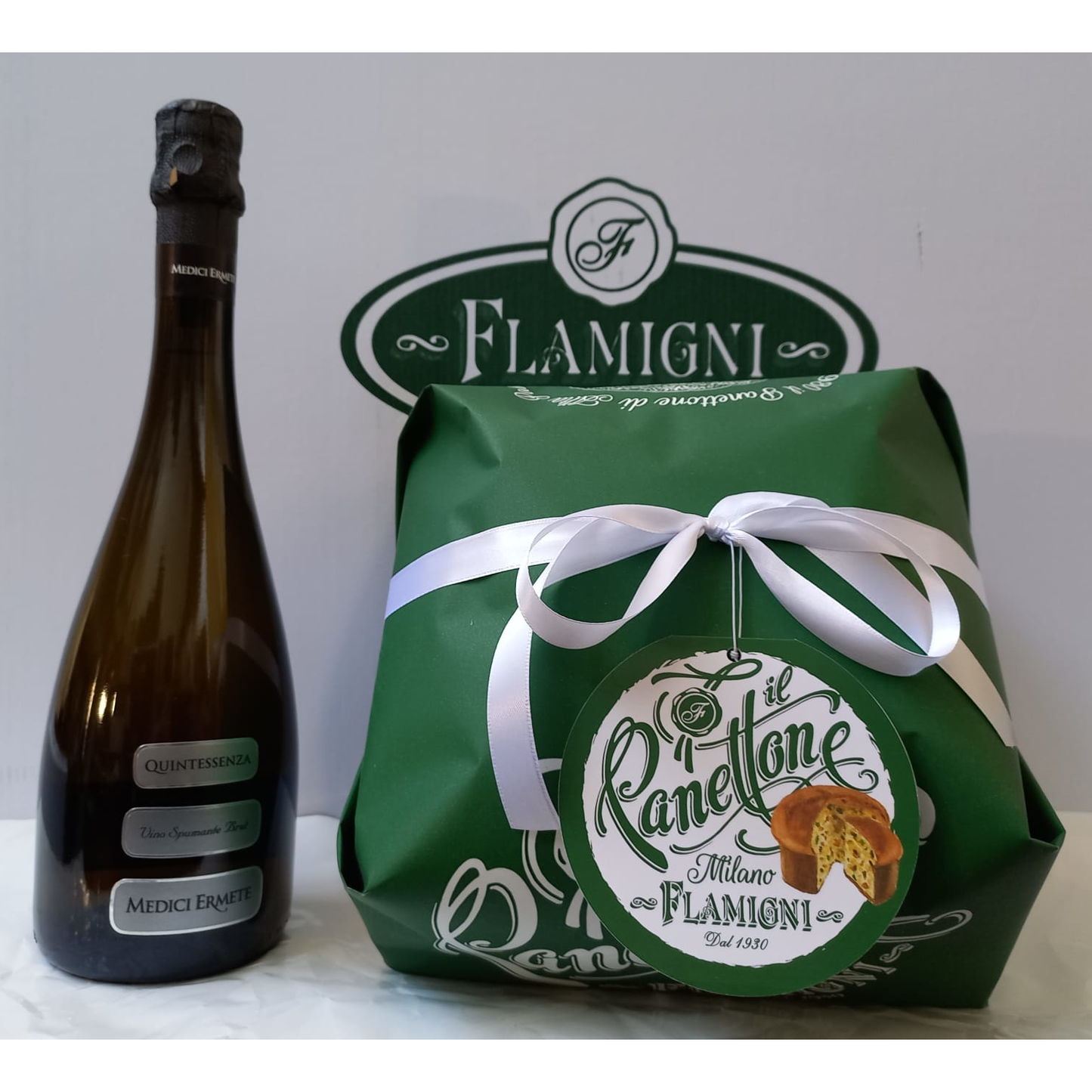 Promo Panettone 1kg + spumante quisntaessenza 0,75l