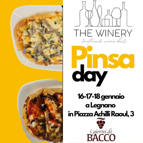 Serata Pinsa A modo di Bacco 16-17-18 GENNAIO 2025