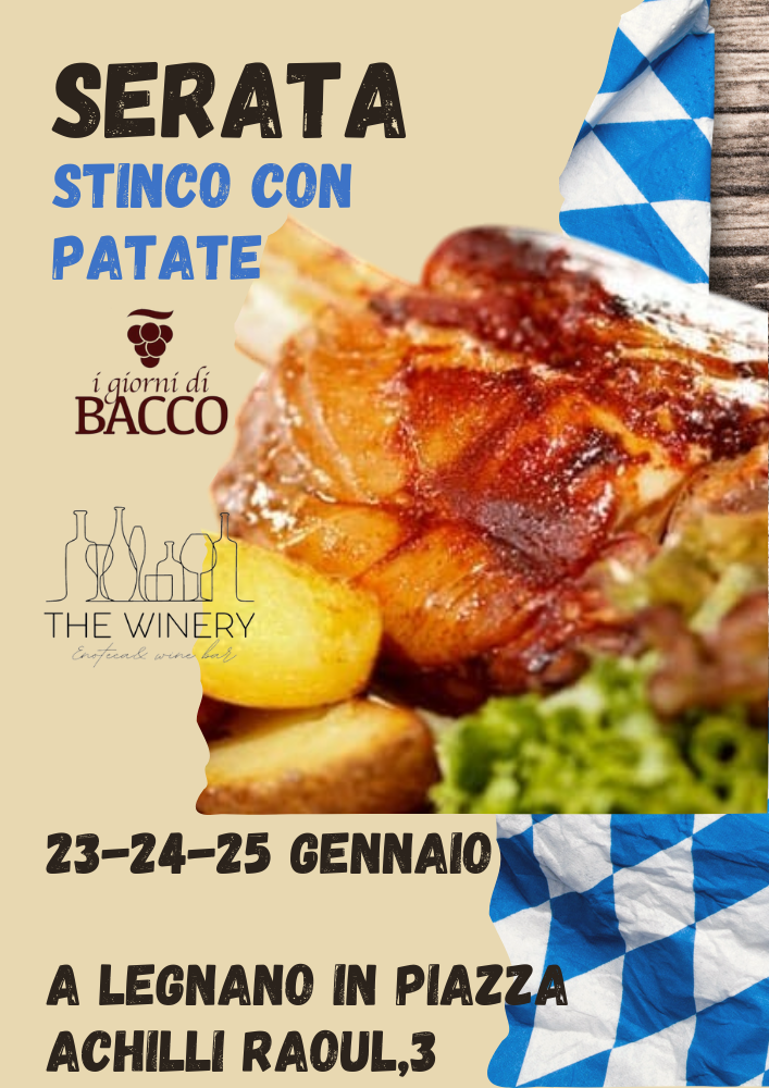 SERATA STINCO 23-24-25 GENNAIO