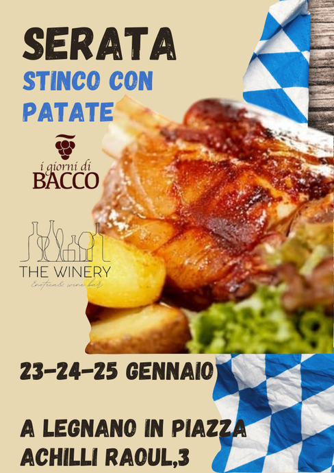 SERATA STINCO 23-24-25 GENNAIO