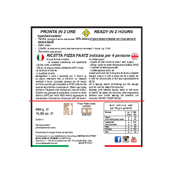 Pizza Paatz - Integrale