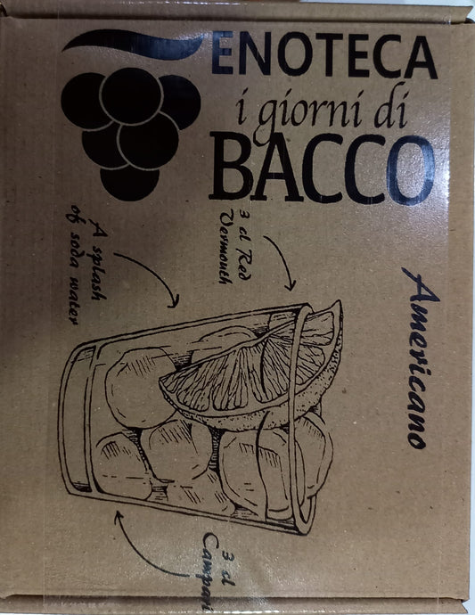 Box Americano Mini e cioccolato
